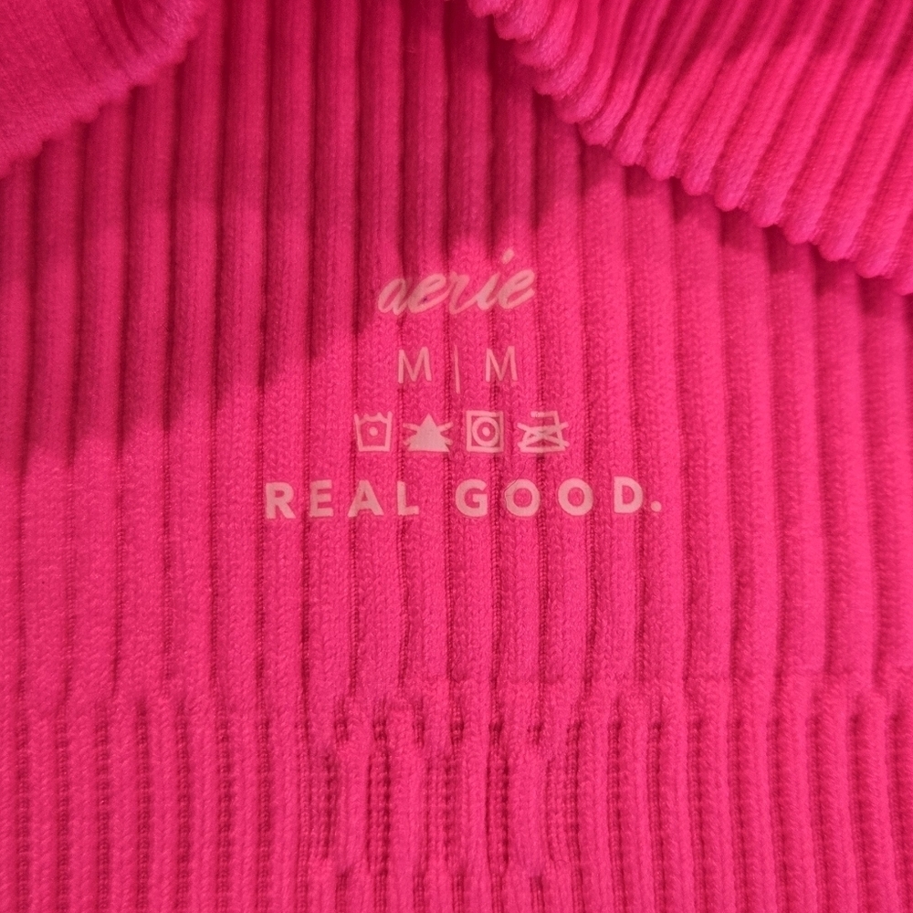 NWT Aerie hot pink halter tube top - Picture 5 of 5